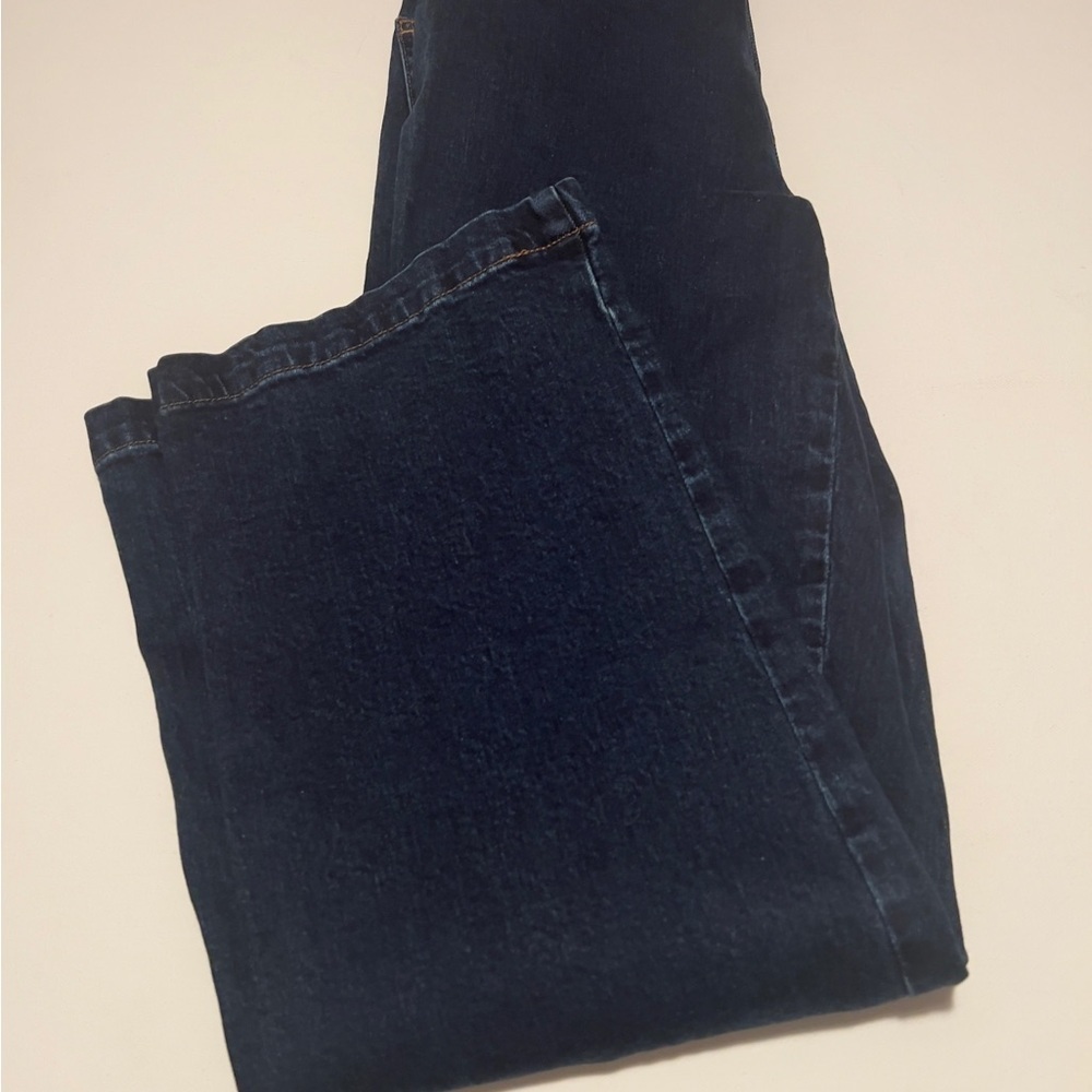 EUC Madewell The Emmett Wide-Leg Jean Welt Pocket Edition Size 25 MSRP $138 (E2)